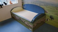 ComFit ligelement: matrasmaat 90 x 200 cm (matras los), slaaphoogte 50 cm