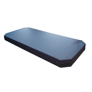 Basis Zorgmatras HRC SoftFit 90 x 200 x 15 cm met incontinentiehoes (afgeschuinde hoeken)