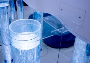 Plexi verstelbare wandbeugel bubbelunit, ø 20 cm