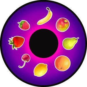 6" Effectwiel Fruit