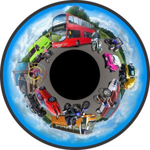 6" Effectwiel Wegtransport