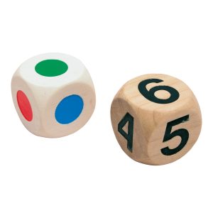 Vragenderwijs: dobbelsteen, cijfers
