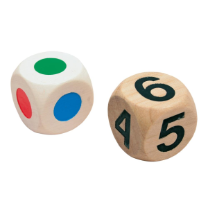 Vragenderwijs: dobbelsteen, kleuren