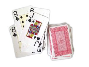 Spel kaarten grote cijfers