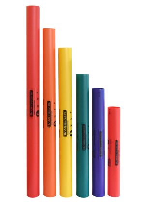 Boomwhackers, pentatonisch, set van 6