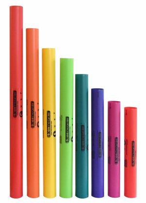 Boomwhackers, diatonisch, set van 8