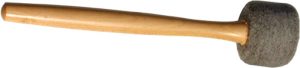 **Gongklopper middel, per stuk, 7 x 5,5 x 32 cm