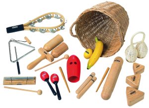 (Kinder-) orkest set met 15 instrumenten