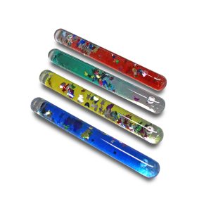 Glitterstaafjes 13 cm, set van 4