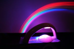 Regenboog projector