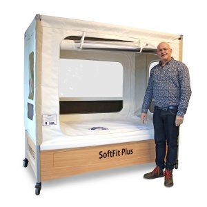 SoftFit Plus 90 x 200 cm, omranding 140 cm hoog (totale hoogte 197,5 cm)
