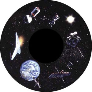 6" Magnetisch Effectwiel Ruimtevaart