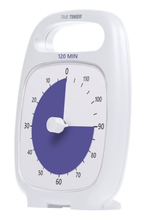 Time Timer PLUS 120 min, wit (14x18 cm)