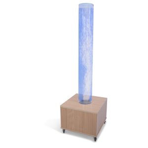 Verrijdbare omkasting t.b.v. bubbelunits ø 20 cm (rond/vierkant) Beuken