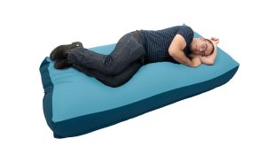 PrimaSit Relax 190 x 90 x 27 cm (blauw met donkerblauwe rand)