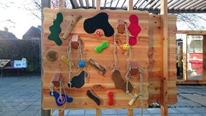 Tastwand (op palen)