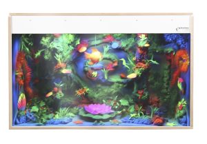Blacklight aquarium, 100 x 25 x 65 cm (WIT)