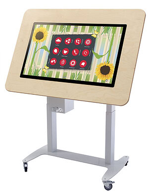 ExperienceTable Disabled Care, tiltable incl. high/low and wheel set