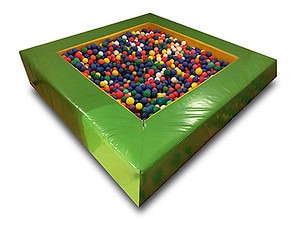 Deelbaar ballenbad, 300 x 300 x 50 cm