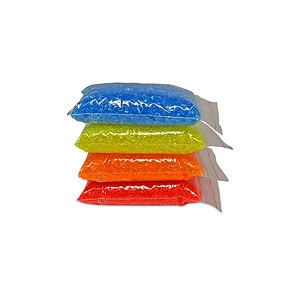 Fluo granulaat in 4 kleuren, 400 gram