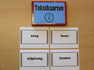 **Tekstkaarten 2, mannen onderwerpen