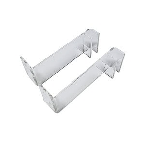 Wandbevestiging watermuur (set van 2 stuks, plexiglas, wandafstand 16 cm)