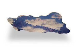 Twinkelwolk, 240 x 120 x 2 cm
