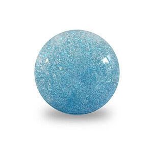 Glitterbal ø 6,5 cm