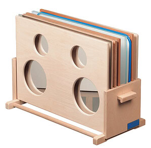 Dunne houten plaat (afm. 39,5 x 57,5 x 0.9cm)