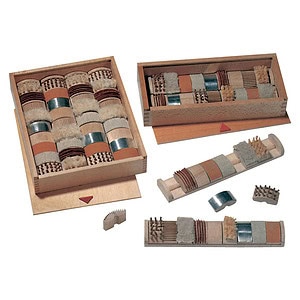 Tastspel groot, 4 inleglijsten