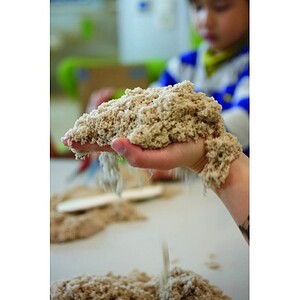 Kinetic toverzand, zandkleur (5 kg)