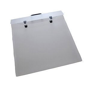 Lege koffer t.b.v. wijzerplaat/oplegvel