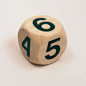 Vragenderwijs: dobbelsteen, cijfers