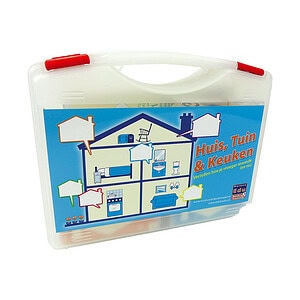 Huis-Tuin-Keukenspel: koffer met spelkaarten (exclusief spelbord)