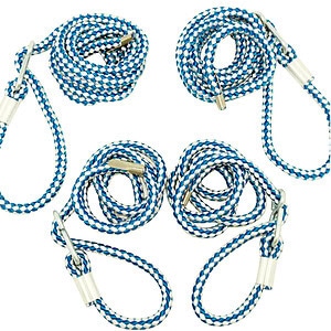 **Set touwen (4 stuks, verstelbaar)  t.b.v. schommelkuip (klein/middel/groot)