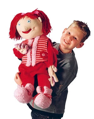 Handvertelpop Susanne