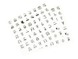 **Time Timer Sticker large geen tekst