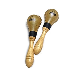 Maracas 2 stuks, klein, 5 x 15 cm