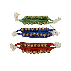 Voeten bellenband fluweel, 2 stuks, 3 x 40 cm