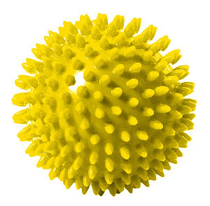 Egelbal klein, geel ø 8 cm