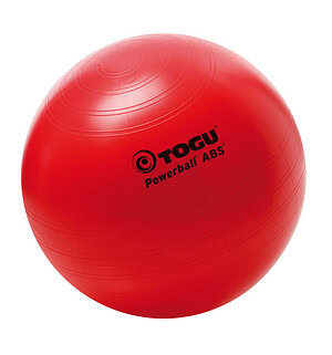 **Van € 29,50 voor € 22,95: Power gymnastiekbal ø 55 cm rood  OP=OP
