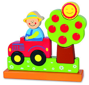 Magnetische boerderij puzzel