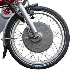 Silent electromotor HT (=verplicht meetrappen vanaf 6 km) t.b.v. VeloPlus rolstoelfiets