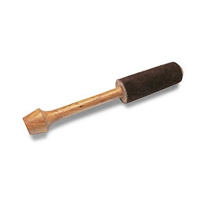 Klopper hout, klein, 14 x 2 cm