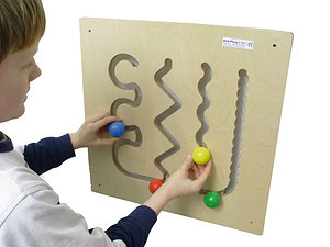 Raceparcours, 48 x 48 cm