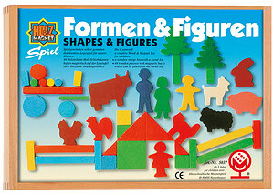Magnetische vormen en figuren, 44 delen