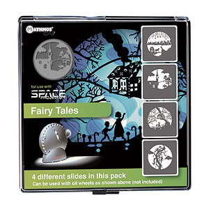 **Set themadia's Sprookjes (4 stuks)  t.b.v. Space projector