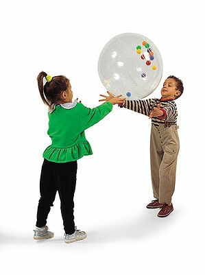 **Ballen in bal transparant