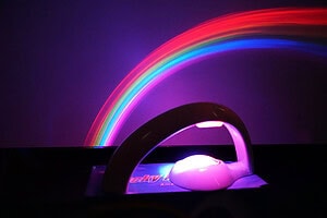 Regenboog projector