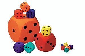 **Dobbelsteen 16 x 16 x 16 cm